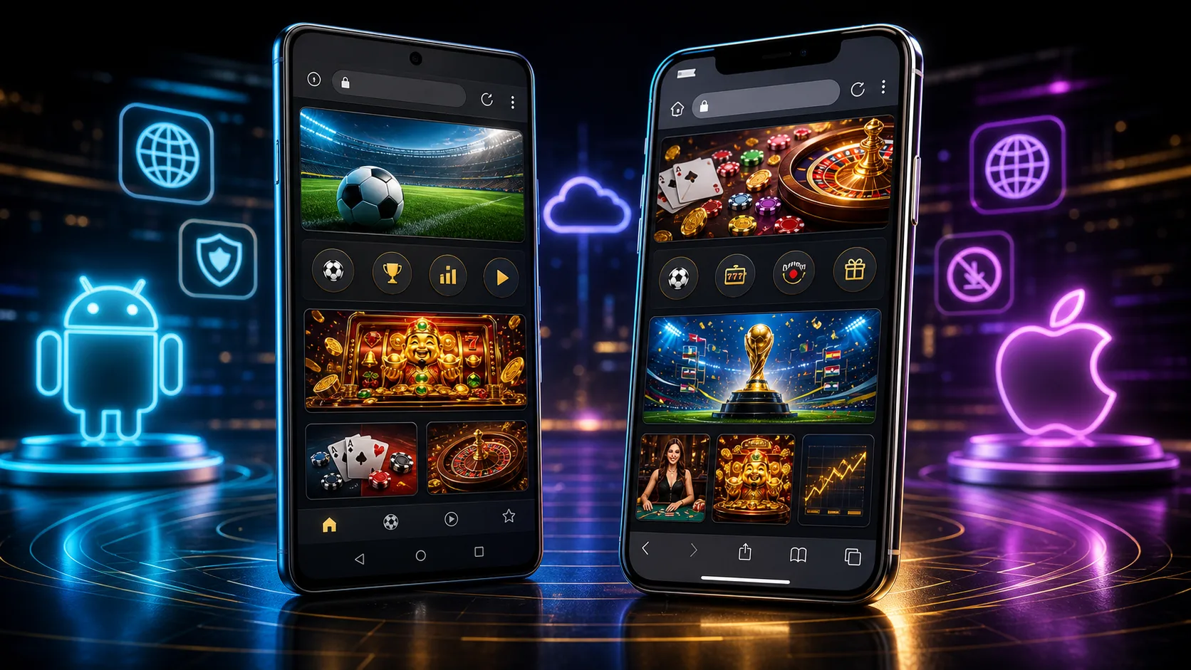 Experiência vavada compatível com Android e iOS no navegador mobile